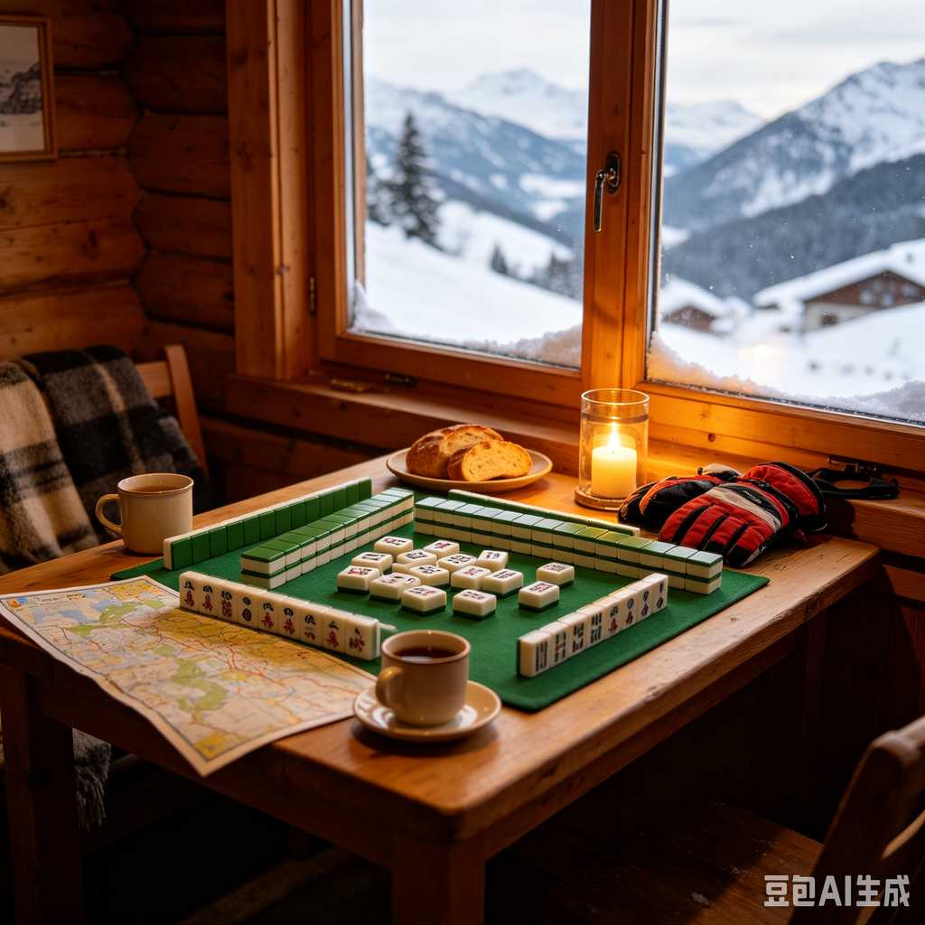 premium mahjong tile set