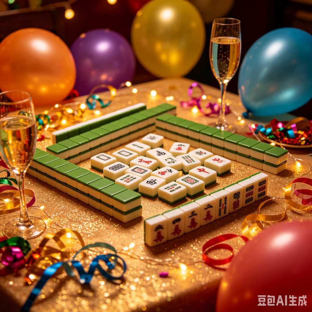 transparent acrylic mahjong set