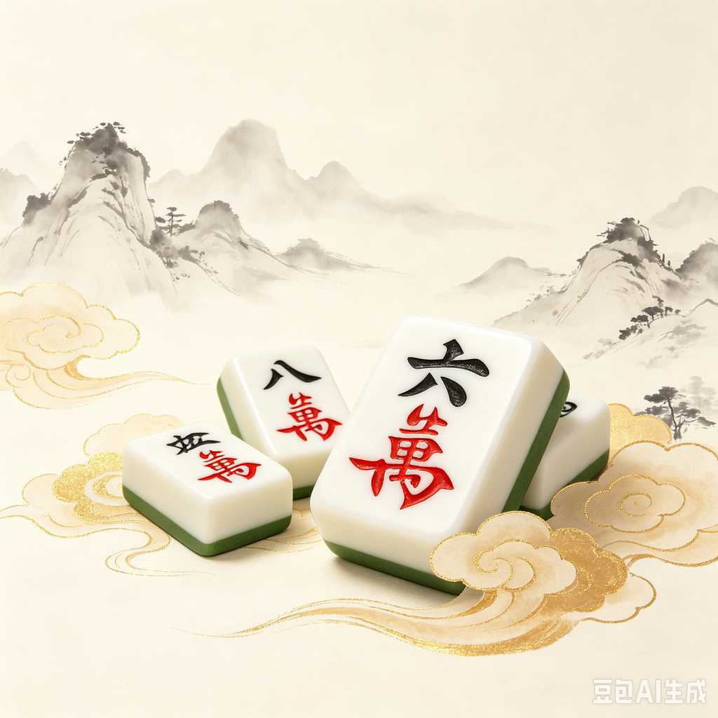 gloss finish mahjong tiles