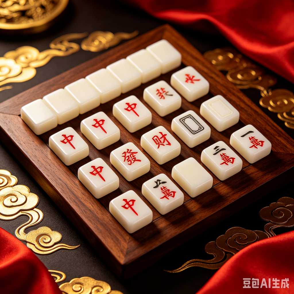 christmas gift mahjong set